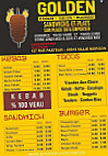 Golden Kebab menu