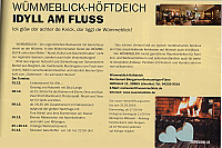 Restaurant Wummeblick menu