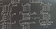 Atlantic Beach Coffee menu