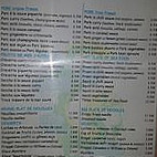 Le Saigon menu