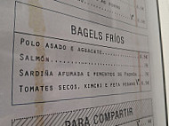Cafe El Muelle menu