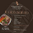 Cascina Boneta menu
