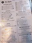 Mr Wang menu