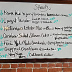 Watermans Grill menu