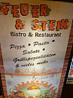 Feuer & Stein menu