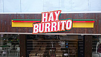 Hay Burrito inside