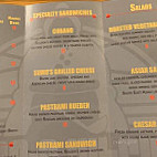 Unihog menu