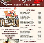 Regal menu