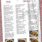 Asia Garden menu