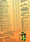 Pizzeria La Cigale menu