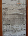 Le Balkania menu