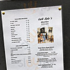 Cafe Solo menu