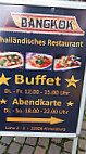 Restaurant Bangkok menu