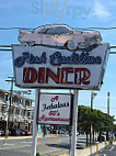 The Pink Cadillac Diner outside