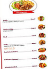 Roza Kebab menu