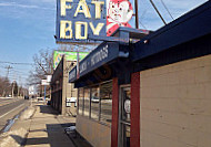 Fat Boy Burgers inside