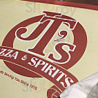 Jt's Pizza Spirits outside