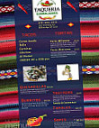 Taqueria Guadalajara menu