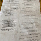 The Brook Inn menu