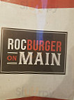 Rocburger On Main outside
