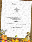 The Ugly Rooster Cafe menu