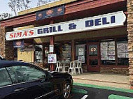 Sima's Grill Deli outside