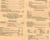Davinci's Pizzeria menu