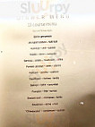 Yaffa Restaurant Bar menu