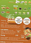 Salad Park menu