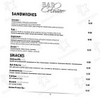 Harborside menu