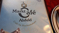 Marktcafé menu