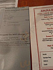 Amura Downtown menu
