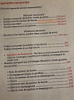 Auberge Du Pre Vieux menu
