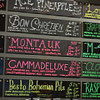 Craft Beer Cellar menu