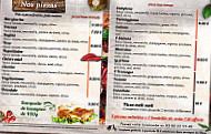 Délipizza menu