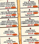 Jerlando's Pizza Co menu