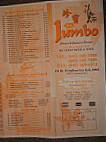 Jumbo Chinese Japanese menu