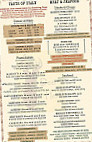 Deerhead Restaurant Bar menu