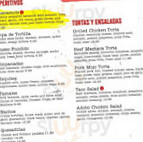 Antojitos Authentic Mexican Food menu