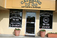 Matthews Gardner Catering Cafe outside