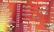 King Kebab menu
