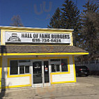 Hall Of Fame Burgers outside