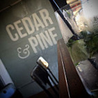 Cedar & Pine inside