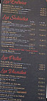 Pizzeria Des Cascades menu