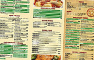 Palermo's Pizza menu