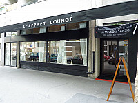 L'appart Lounge outside