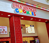 Great American Cookies inside