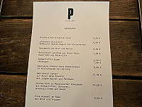 Cafe Pfortner menu