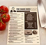 The Sauce Boss menu