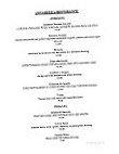 Annarella menu